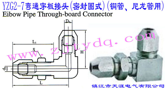 YZG2-7ͨ^(ܷȦʽ)(~)Elbow Pipe Through-board Connector